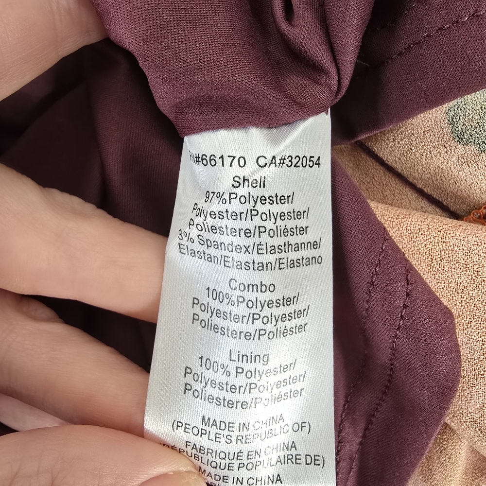 NWT Hutch Poppy Puff Sleeve Square Neck Mini Dress Size 12 Red Floral - Picture 16 of 16